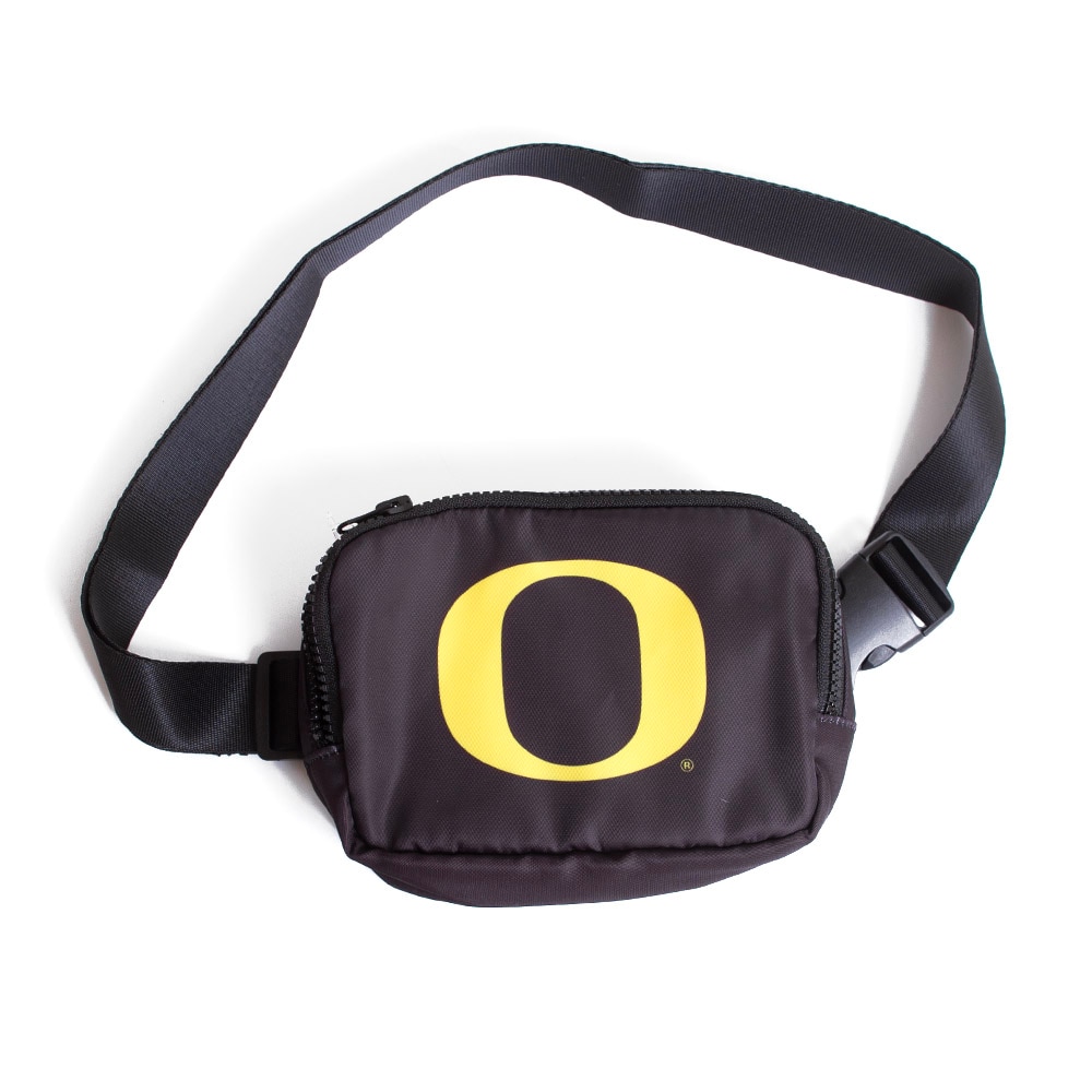 Classic Oregon O, Zoozatz, Black, Fanny Pack/Bum Bag, Accessories, Unisex, Adjustable, Wide Strap, 744200